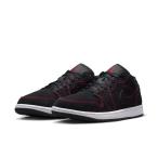 JORDAN BRAND HO26 AIR JORDAN 1 LOW ブラック/ホワイト-ユニバーシティレッド 553558-076