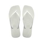 ショッピングhavaianas 【ビーチサンダル】【スクエアトゥ】havaianas 23SS ハワイアナス スリム スクエア Slim Square White 4148301-0001 レディースサンダル ホワイト