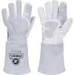 ANDELI 溶接手袋 耐熱グローブ レザー MIGグローブ 厚手で柔らかく 耐熱性に 二重牛革グローブ 溶接作業用 鍋つかみ 焚き火台...