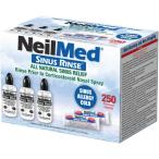 NEILMED サイナスリンス リフィル 250包 洗浄ボトル×3本付/ 防腐剤不使用 大容量 鼻洗浄 鼻うがい コストコ 花粉症 アレルギー鼻炎 ウイルス対策 風邪予防