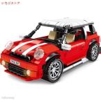 ブロック互換 レゴ 互換品 レゴプルバック車 miniミニクーパー 車 クリスマス プレゼント