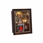  миниатюра из дерева craft DIY сборка шитье ателье модель кукольный дом illumination цельный дисплей ручная работа искусство выходной произведение взрослый предназначенный подарок . салон орнамент . применение 