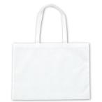 カラー不織布バッグ 大(63×46cm) 白 アーテック 11315 収納 補強加工 軽量 色分け 丈夫 使いやすい 便利 作品整理 学習用具