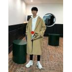  Пальто Честерфилд длинное пальто внешний мужской casual мужской длинный рукав . способ зимний костюм .. очарование карман есть осень-зима весна la автомобиль пальто толстый теплый передний открытие Корея серия mo