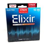 ショッピング特価 お得な Elixir NANOWEB Light(.010-.046)×3set 数量限定特価