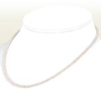 あこや真珠ベビーパールネックレス＜3〜3.5mm＞アジャスター・シルバー N-12896