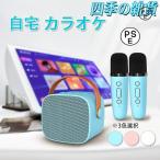 カラオケ 家庭用 カラオケセット 子ども カラオケマイク ワイヤレスマイクシステム 2ハンドヘルドマイク 子供 スピーカー bluetooth おしゃれ キャンプ 車内