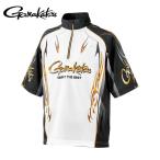  Gamakatsu GM3815 2WAY принт Zip рубашка ( короткий рукав ) черный × белый 2026 год весна лето новый товар предварительный заказ 4 месяц средний . продажа предположительно 