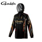  Gamakatsu GM3816 2WAY принт Zip рубашка f-ti черный 