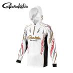  Gamakatsu GM3816 2WAY принт Zip рубашка f-ti белый 