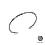 アンプ ジャパン amp japan Hand Stamp Twisted Bangle (Thin) 13AJ-381 バングル ブレスレット