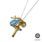  усилитель Japan amp japan Medaille Miraculeuse Mix Necklace -Blue Epoxy- 16AHK-176me большой колье 