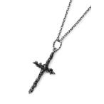 Garden of Eden сад obetenCROSS NECKLACE (BLACK) 20-D131G429.blk Cross колье черный стандартный товар подвеска серебряный диета b...