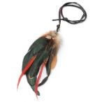 Garden of Eden сад obetenFeather NECKLACE EDT-031 перо колье стандартный товар подвеска брелок для ключа чёрная кожа код Brown небо...