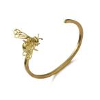 HOASHI YUSUKE ho asiyu незначительный ke.. пчела. браслет (Brass) стандартный товар кафф браслет свободный размер настройка возможность животное животное насекомое пчела античный Gold...