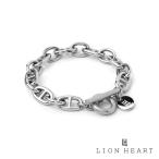 LION HEART ライオンハート ヴァリアスチェーンブレスレット アンカー / サージカルステンレス [ 03BR001B ] 正規品 シルバーカラー アレルギー対応