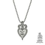 Marylin of Mars Marilyn obma-z"Une epee dans le coeur" Pendant / колье стандартный товар подвеска Heart серебряный 925 пара подарок...