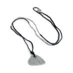 M.Cohen エムコーエン Silver Guitar Pick Necklace (Silver) N-101052-OXI-OXI-BLK シルバー ギターピック ネックレス 正規品 ロングチェーンペンダント…