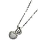 SunKu thank 39 STAR CONCHA NECKLACE / Star Conti . колье SK-205 звезда подвеска серебряный глаз чёрный полосный 