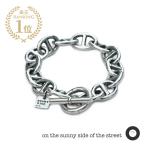  on The Sunny боковой ob The Street ON THE SUNNY SIDE OF THE STREET Large Anchor Chain Bracelet 211-103B стандартный товар браслет унисекс популярный 
