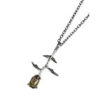 THEFT theft Varde77 × THEFT ROSE NECKLACE rose колье стандартный товар подвеска bar te seven ti seven роза цветок 