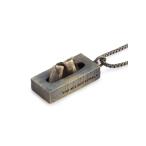 THEFT theft Varde77 × THEFT TISSUEBOX NECKLACE коробка для салфеток колье стандартный товар подвеска bar te seven ti seven 
