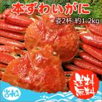 ショッピングかに 母の日 プレゼント 本 ズワイガニ 姿 2杯 約1.2kg 特大 ボイル ずわいがに ずわい蟹 ズワイ蟹 送料無料 ギフト