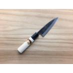 江戸菊水 貝サキ包丁 黒打 105mm *