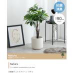 光触媒 人工観葉植物 パキラ Nature 高さ90cm フェイクグリーン 消臭 抗菌 空気の浄化
