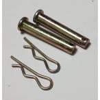 ローターピン　8×45(mm) 2本 Rピン 2本 1組セット 平頭ピン 平頭ロットピン 汎用 非純正