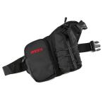 ボトルポーチ 軽量 135ｇ ウエストバッグ ボトルホルダー ランナーポーチ ブラック