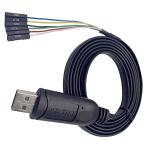 DSD TECH SH-U09G USB-TTLシリアルケーブル FTDI FT232RL IC内蔵 1.8M / 5.9FT