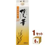博多の華 麦焼酎 25度 1800ml 1.8Lパック×6本 福徳長