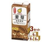 ショッピング豆乳 マルサン  豆乳飲料 麦芽 1000ml×18本