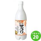 瑞韓 抱川梨マッコリペット 750ml×20