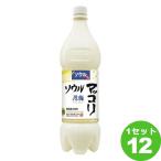 瑞韓 ソウル月梅マッコリペット 1000ml×12本