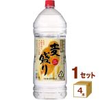 合同酒精 麦焼酎 麦盛り むぎざかり 25% むぎ焼酎 ペット 4L 4000ml 1ケース(4本)