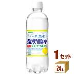 ショッピング在庫処分 在庫処分 賞味期限2024年6月11日 サンガリア 伊賀の天然水強炭酸水 グレープフルーツ 500ml 1ケース (24本)