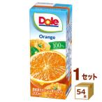 ショッピングオレンジ Dole ドール オレンジ 100％ 紙パック 200ml×54本 雪印メグミルク
