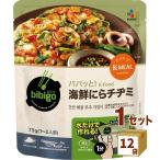 CJフーズ bibigo ビビゴ パパッとK-Food 海鮮にらチヂミ 73g×12袋