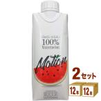 ショッピングスイカ モーション 100％ウォーターメロンジュース スイカ  330ml 2ケース (24本)