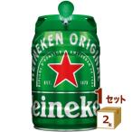 ハイネケン ケグ缶 Heineken ビール オランダ 樽ビール 大容量 樽生5L 5000ml×2本