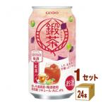 ショッピング紅茶 合同酒精 鍛茶 タンタカタンシソ梅酒の紅茶ハイ お茶割り 缶 350ml 1ケース (24本)