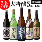 ショッピング日本酒 日本酒  飲み比べセット 大吟醸 1800ml 5本 半額  セット ギフト 贈り物 辛口 あすつく RSL