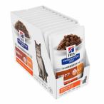 ヒルズ k/d パウチ チキン&グレイビーソース プリスクリプションダイエット ウェット 腎臓ケア 猫用 85g × 12 【賞味期限：2025/08/31】