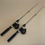  compact удилище 2 шт. комплект 62cm катушка имеется короткий стержень черный дыра рыбалка корюшка лед сверху рыбалка управление места для рыбалки дамба рыбалка соответствует 