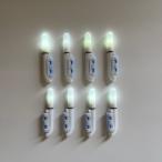  стержень . свет ( белый цвет ×8 шт ) наконечник свет тип аккумулятора яркий LED повторение можно использовать ночь рыбалка зеленый белый ta man Okinawa Hokkaido подлинный морской лещ ...