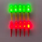  поплавок верх круглый зеленый 5шт.@ красный 5шт.@ электрический поплавок наконечник свет ночь рыбалка поплавок рыбалка kemi... рыбалка .... рыбалка 