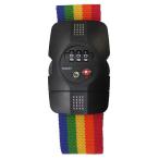 AIRLINE TSA кодовый замок имеется чемодан ремень Rainbow 