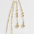 Yahoo! Yahoo!ショッピング(ヤフー ショッピング)ピアス K18金 イエローゴールド アメリカン ダイヤモンド ピアス 新品 送料無料  YG